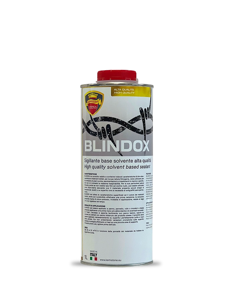 Blindox sigillante impermeabilizzante Kemistone per superfici lapidee