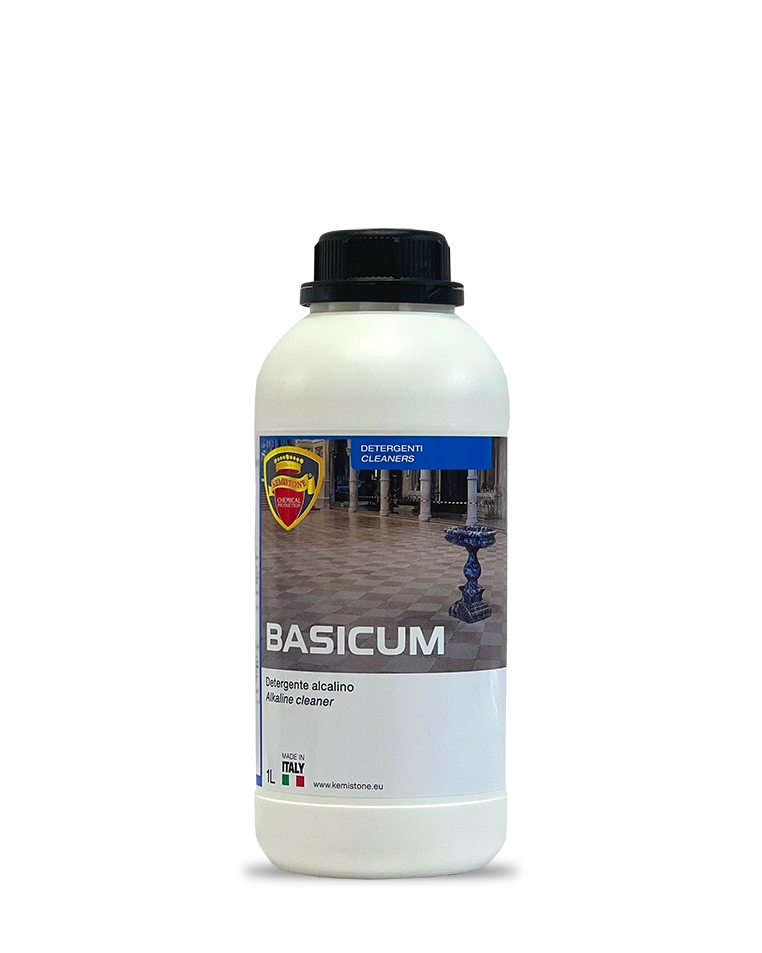 BASICUM detergente alcalino Kemistone per la pulizia profonda di pietra, cotto, clinker e gres