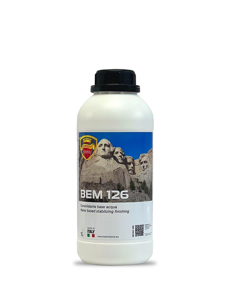 BEM 126 consolidante anti-sfarinamento Kemistone per pietra, cotto, graniglia, mattoni e marmo