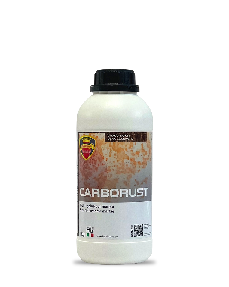 CARBORUST rimuovi-ruggine Kemistone per marmo e materiali lapidei calcarei