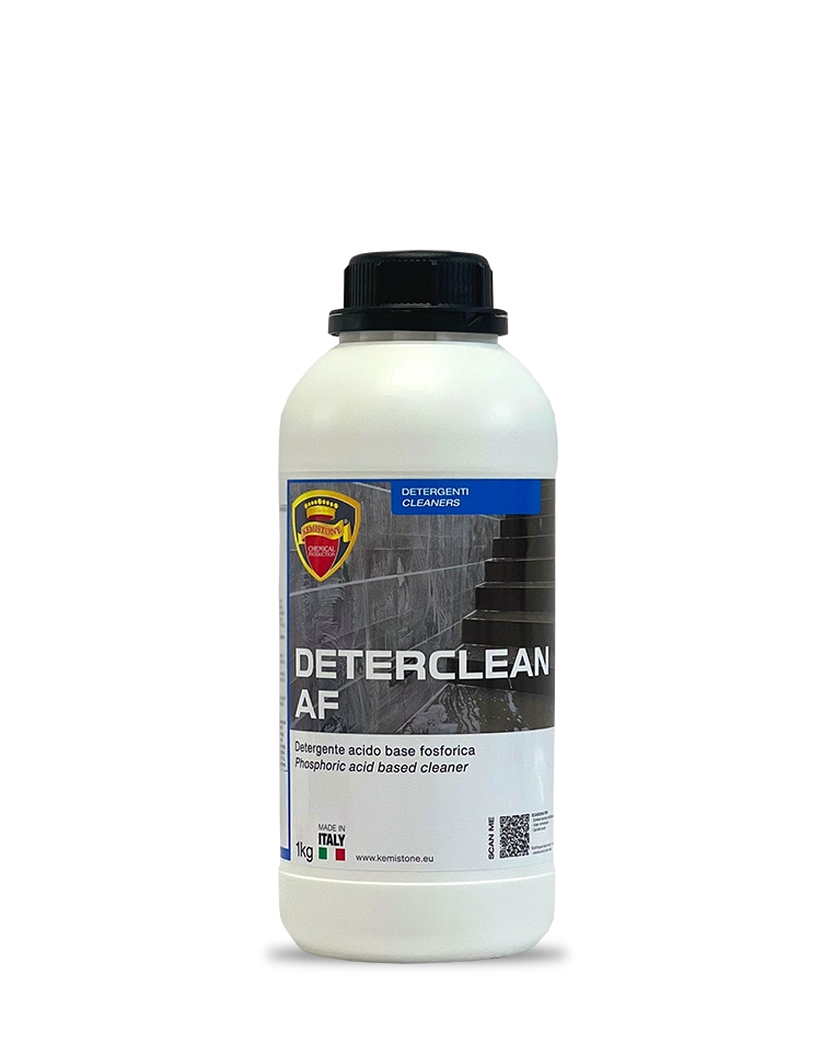 DETERCLEAN AF detergente acido Kemistone per pietre e superfici lapidee chiare