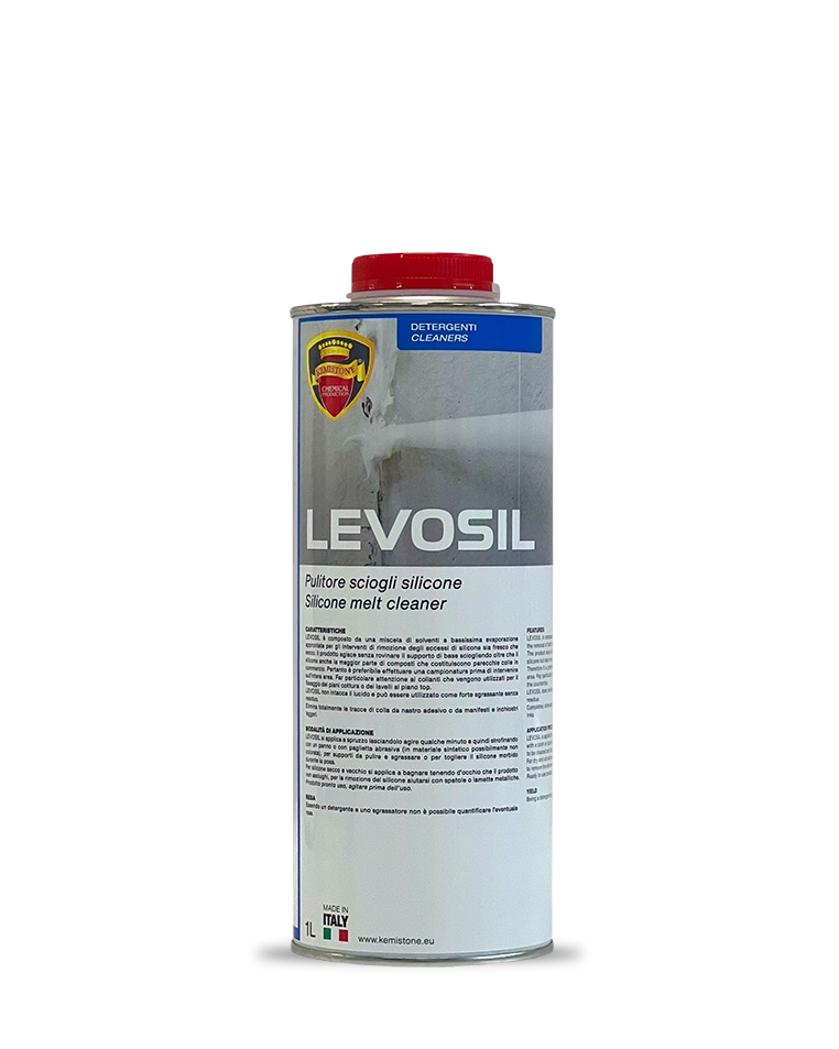 LEVOSIL pulitore Kemistone per rimuovere silicone, colle e adesivi dalle superfici lapidee
